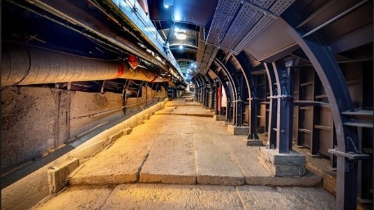 Pilgerstraße Jerusalems — Foto: Koby Harati, City of David Archiv