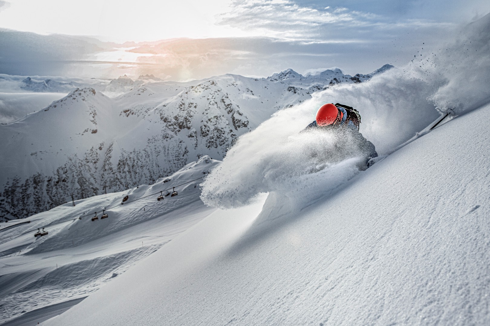 Freeride in der Silvretta Montafon — Foto: Silvretta Montafon / Michael Marte