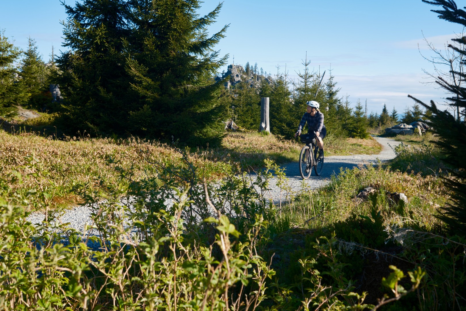 Graveltour Dreisessel Bayerischer Wald — Foto: Tourismusverband Ostbayern / Stefan Schopf