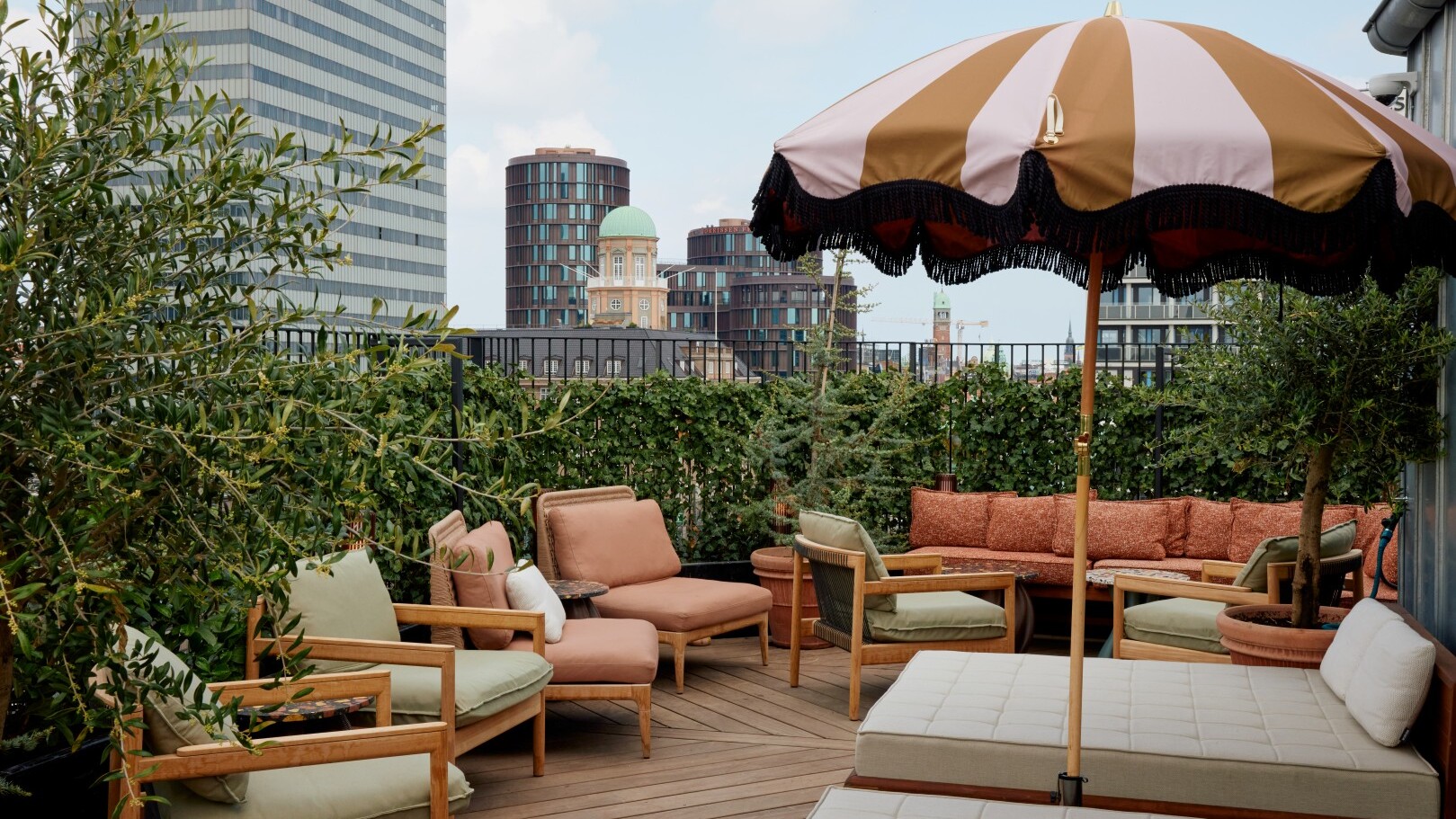 Terrasse von NH Copenhagen Grand Joanne — Foto: Minor Hotels