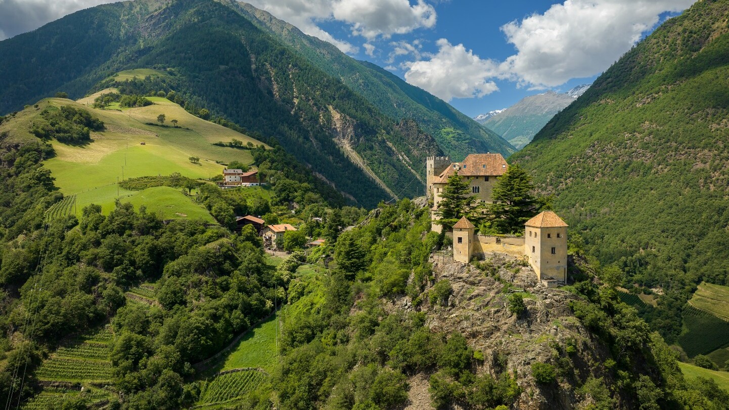 Schloss Juval, Museum und Sommerresidenz von Reinhold Messner — Foto: Uwe Beer