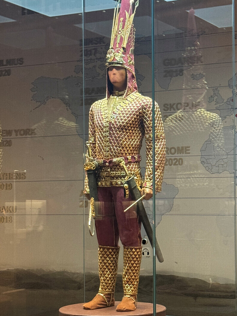 Nationalmuseum der Republik Kasachstan, Der Goldene Mann   &mdash; Foto: Claasen Communication 
