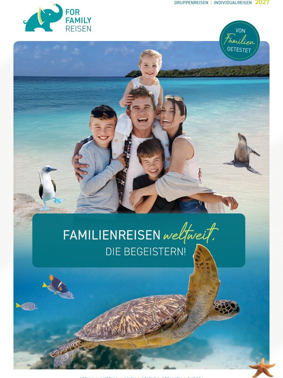 For Family Reisen - Programm 2027 — Foto: For Family Reisen