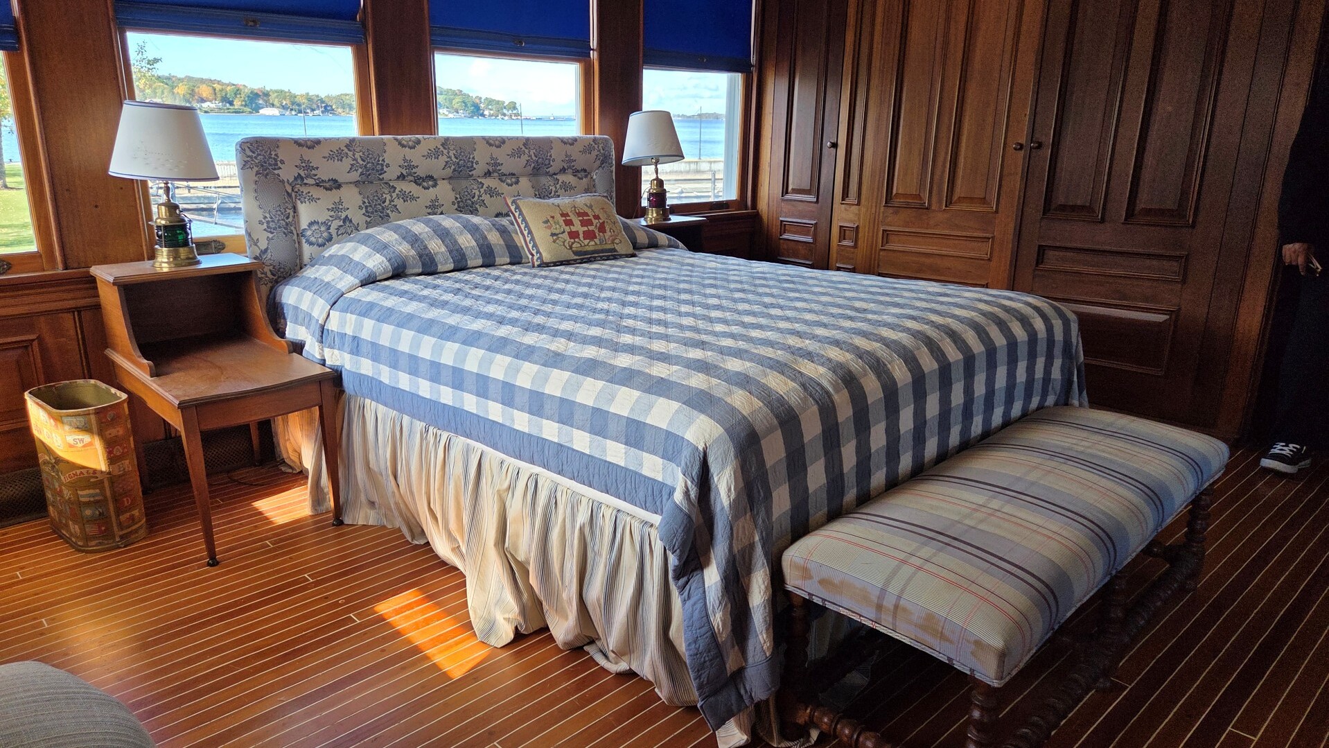 Clayton Antique Boat Museum, Hausboot La Duchesse — Foto: Christiane Reitshammer