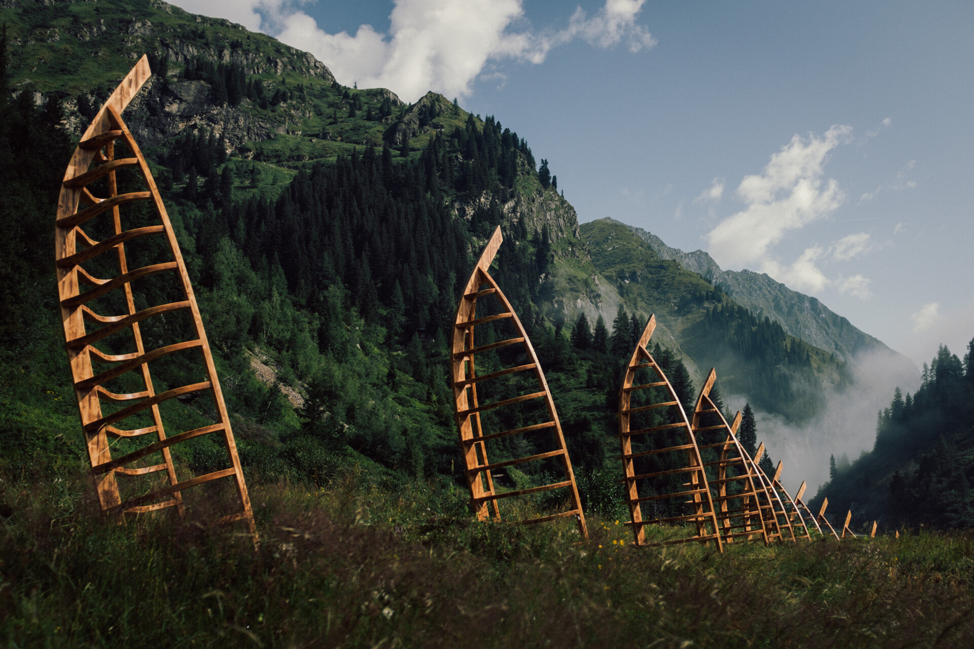 Sommer.Frische.Kunst, Kazunori Kura in Sportgastein — Foto: Hannes Wichmann