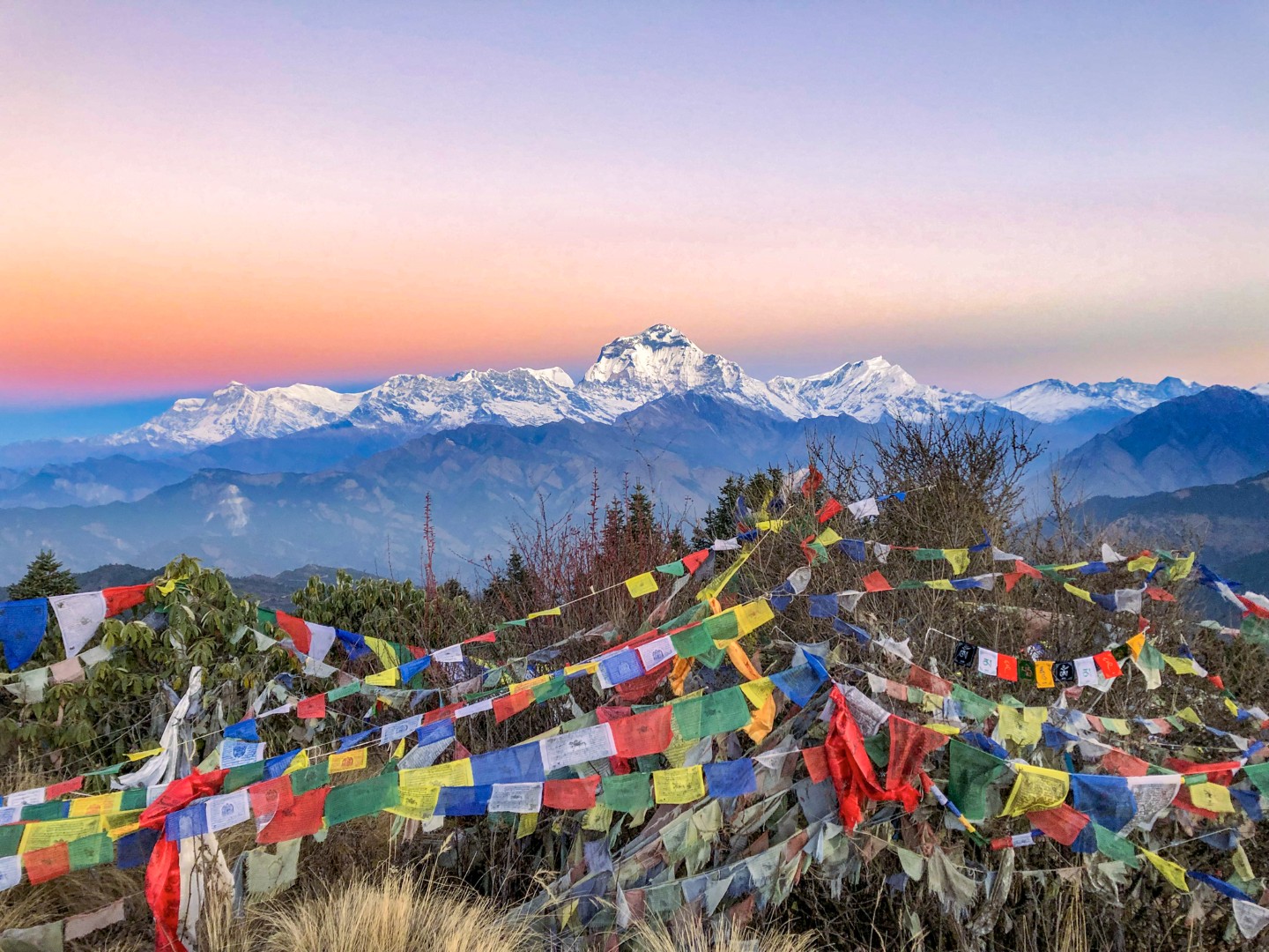 Nepal Panoramawandern, Dhaulagiri Himal — Foto: Weltweitwandern