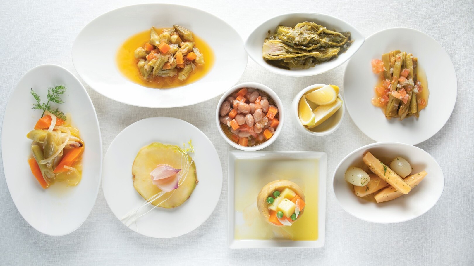 Mezes mit Olivenöl — Foto: TGA