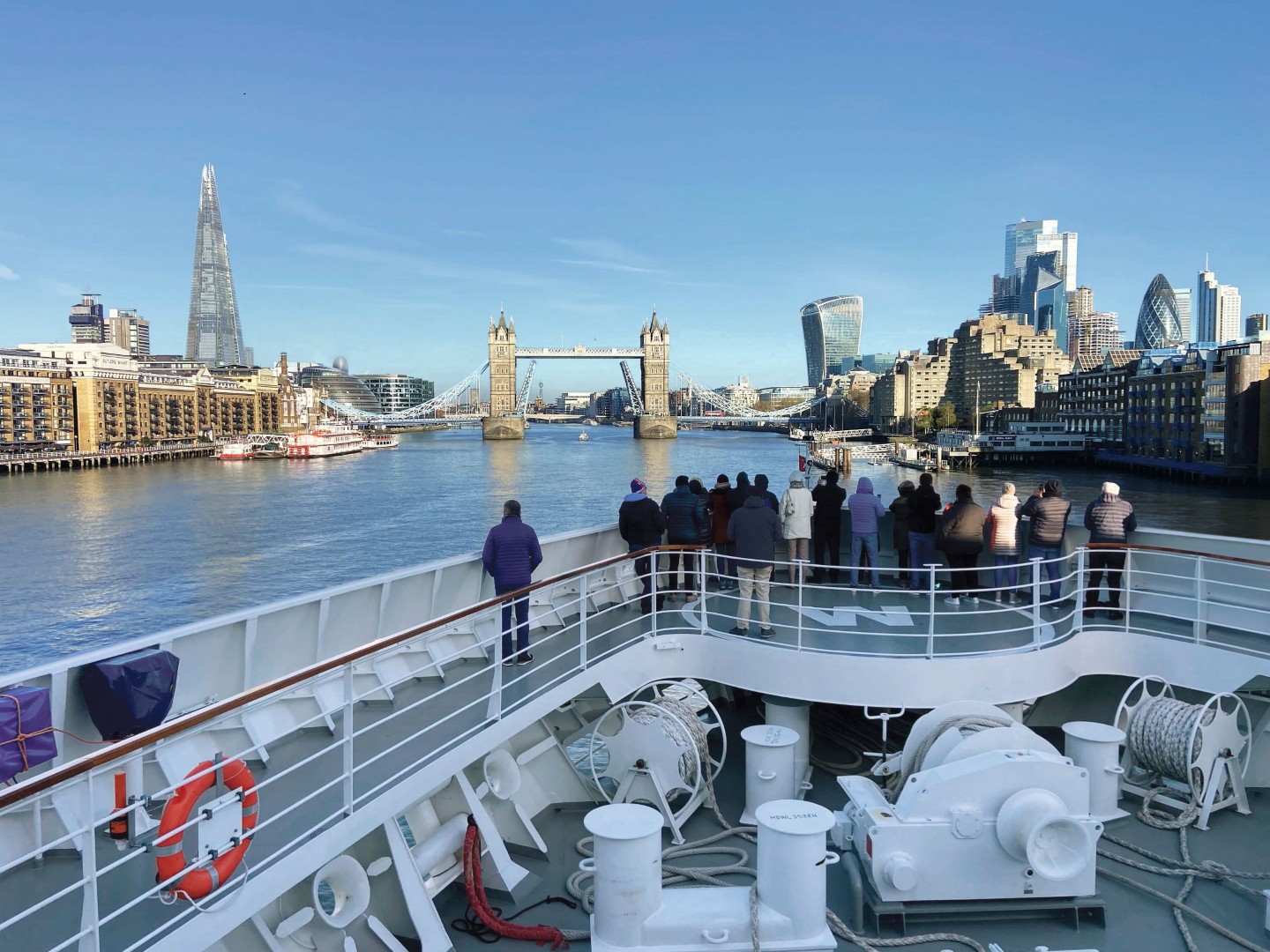 Tower Bridge in London — Foto: Hapag-Lloyd Cruises / Wyrwa