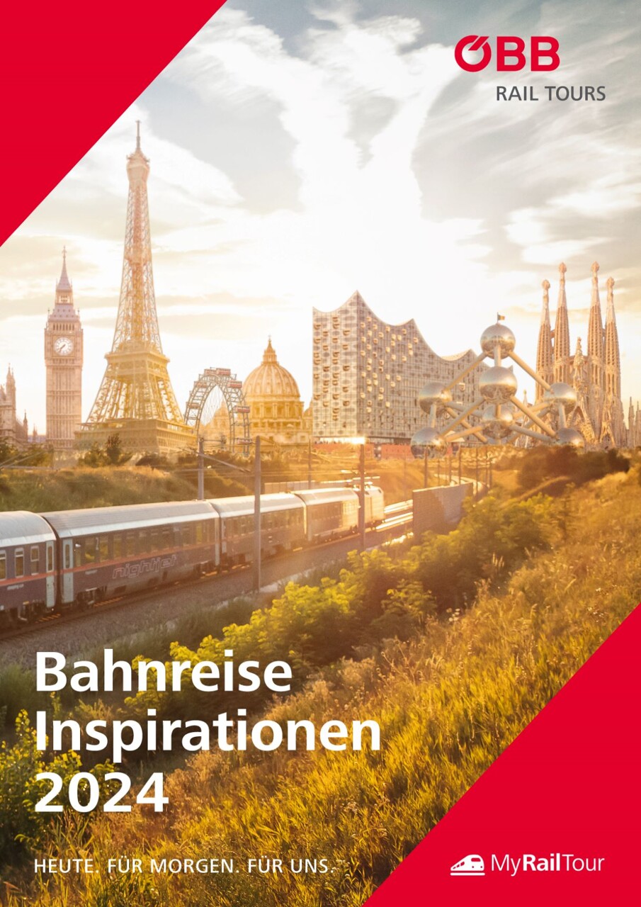 ÖBB Rail Tours-Katalog 2024 —  Foto: ÖBB Rail Tours