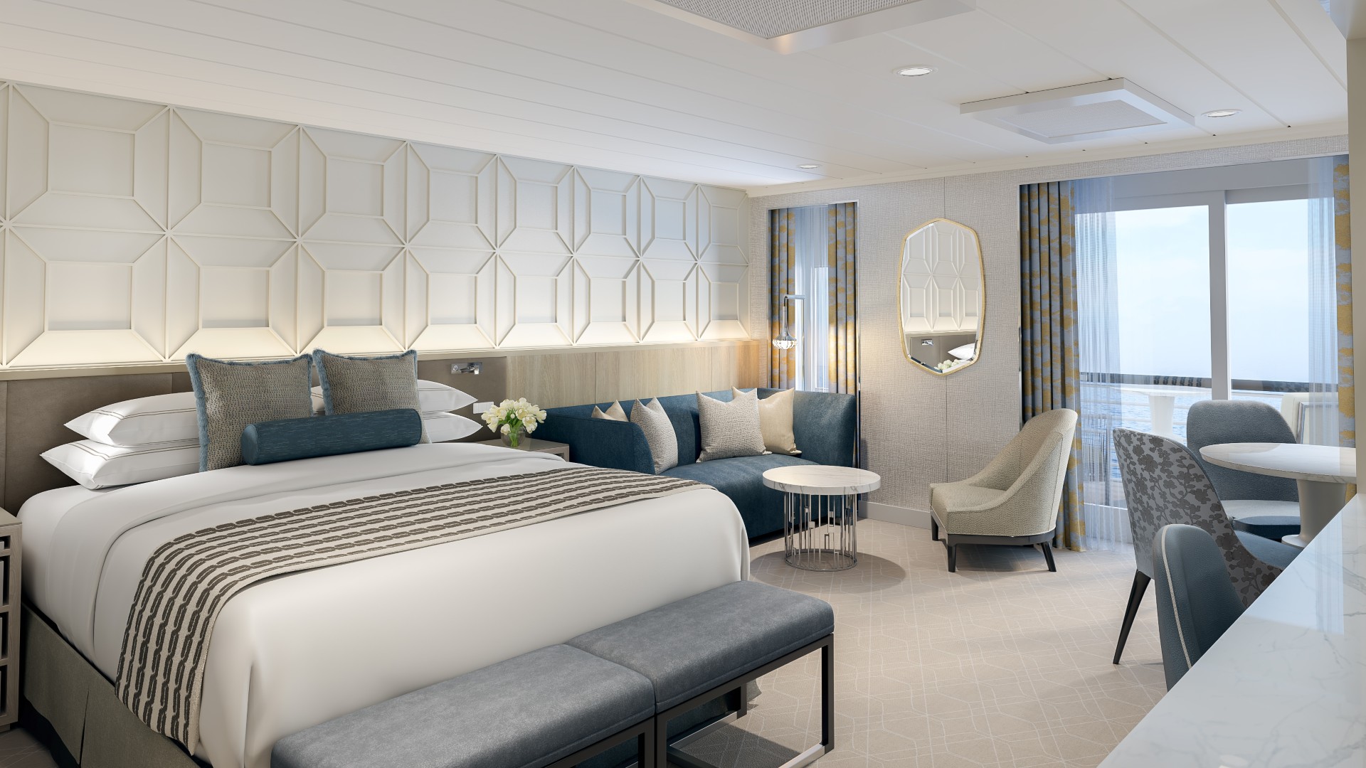 Oceania Vista, Penthouse Suite — Foto: Oceania Cruises