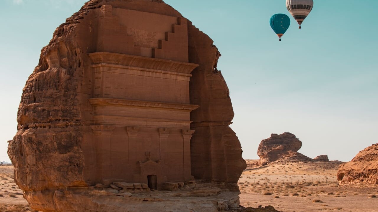 UNESCO-Welterbestätte Hegra in AlUla — Foto: Royal Commission of AlUla