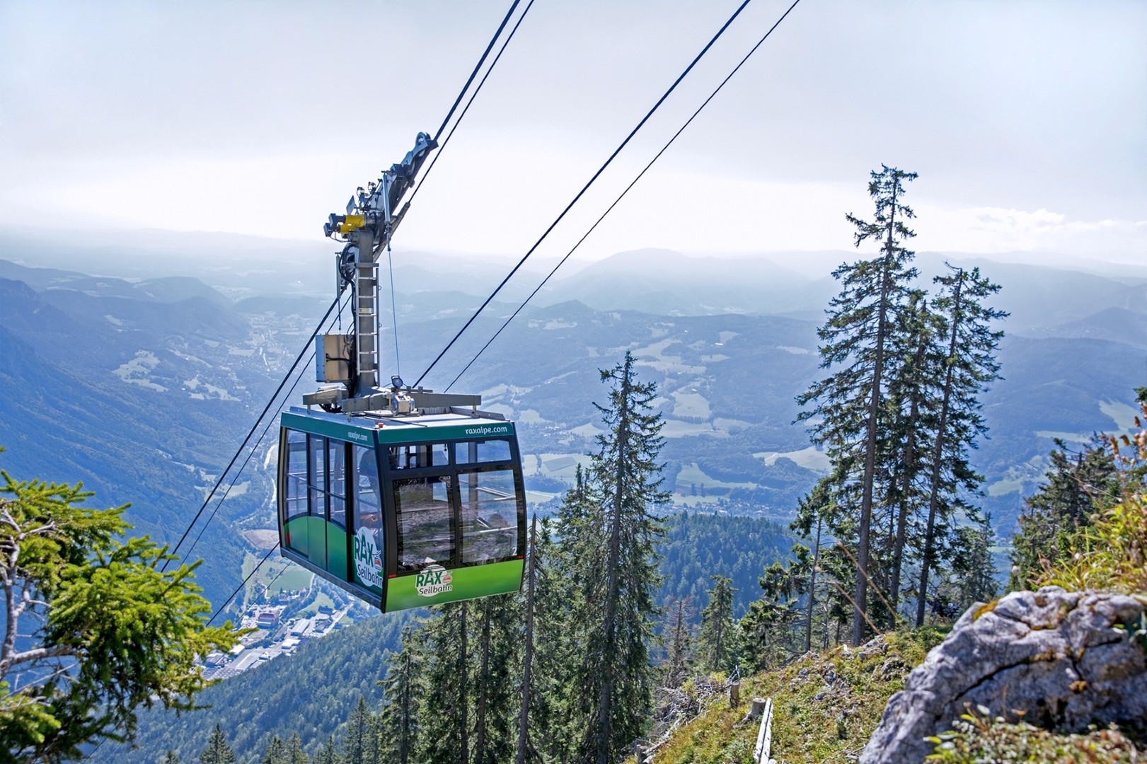Raxalpe / Rax-Seilbahn
— Foto: Scharfegger's Raxalpen Resort