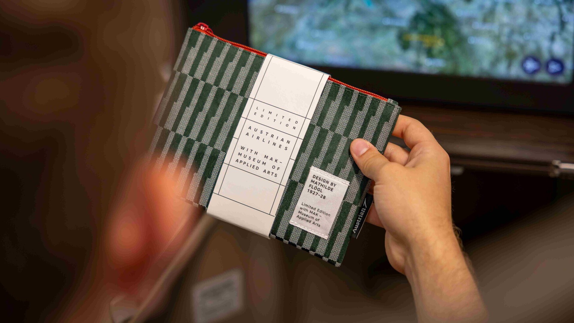 Austrian Airlines x MAK: Neue Amenity Kits —  Foto: Austrian Airlines / SD