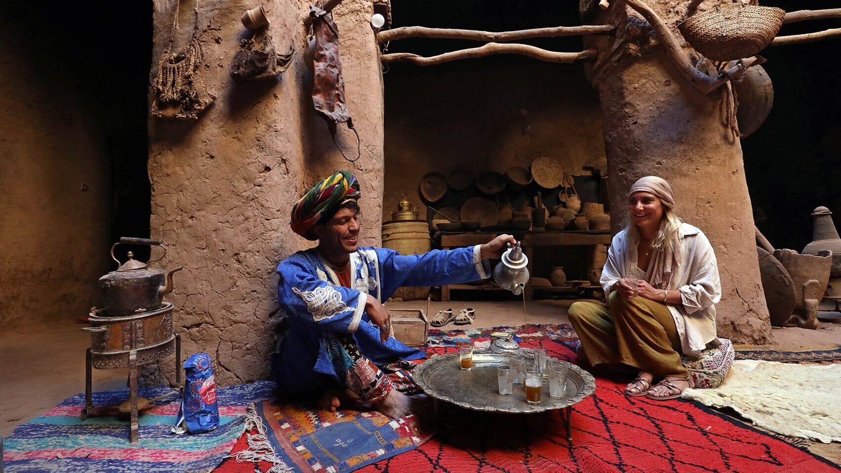 Marokkanische Gastfreundschaft &mdash; Foto: Fremdenverkehrsamt Marokko 