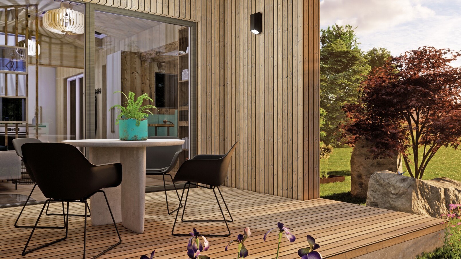 Naturnah im tiny house — Foto: Dominik Creaplan