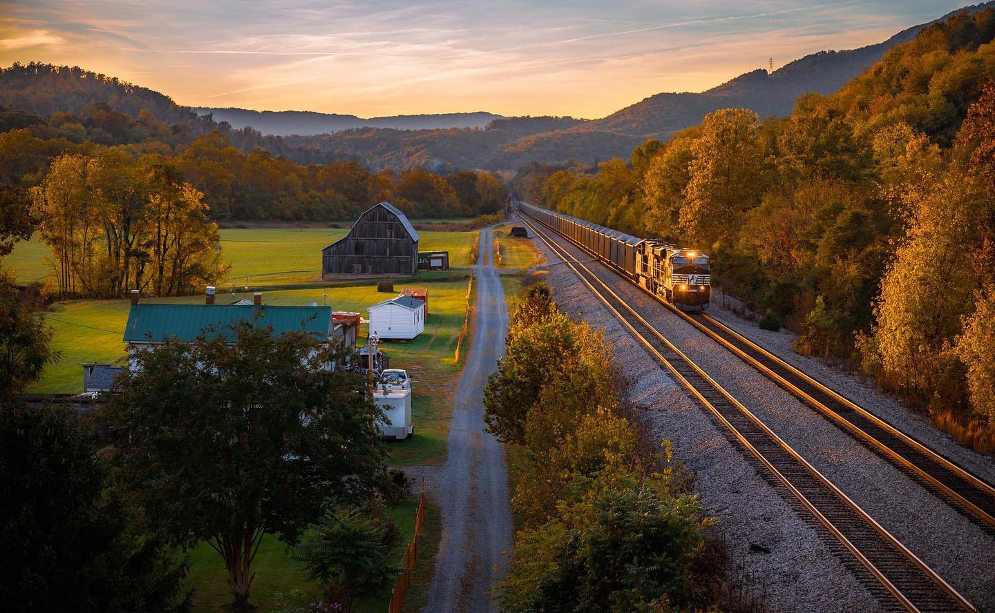 Virginia Scenic Railway — Foto: Virginia Tourism Corporation
