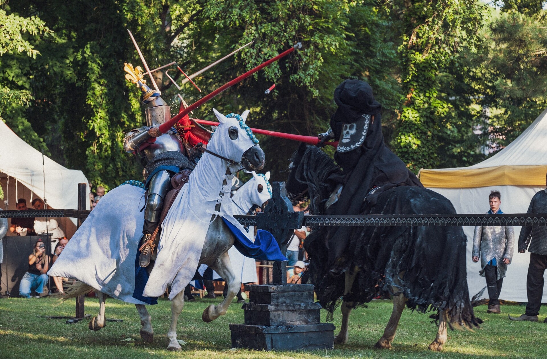 Historisches Spektakel Excalibur — Foto: Agentura Hector