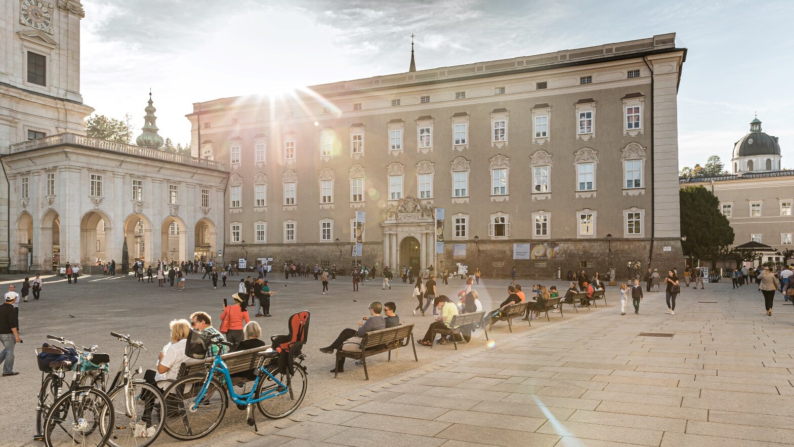Salzburger Residenzplatz, DomQuartier — Foto: DomQuartier / Salzburger Land Tourismus