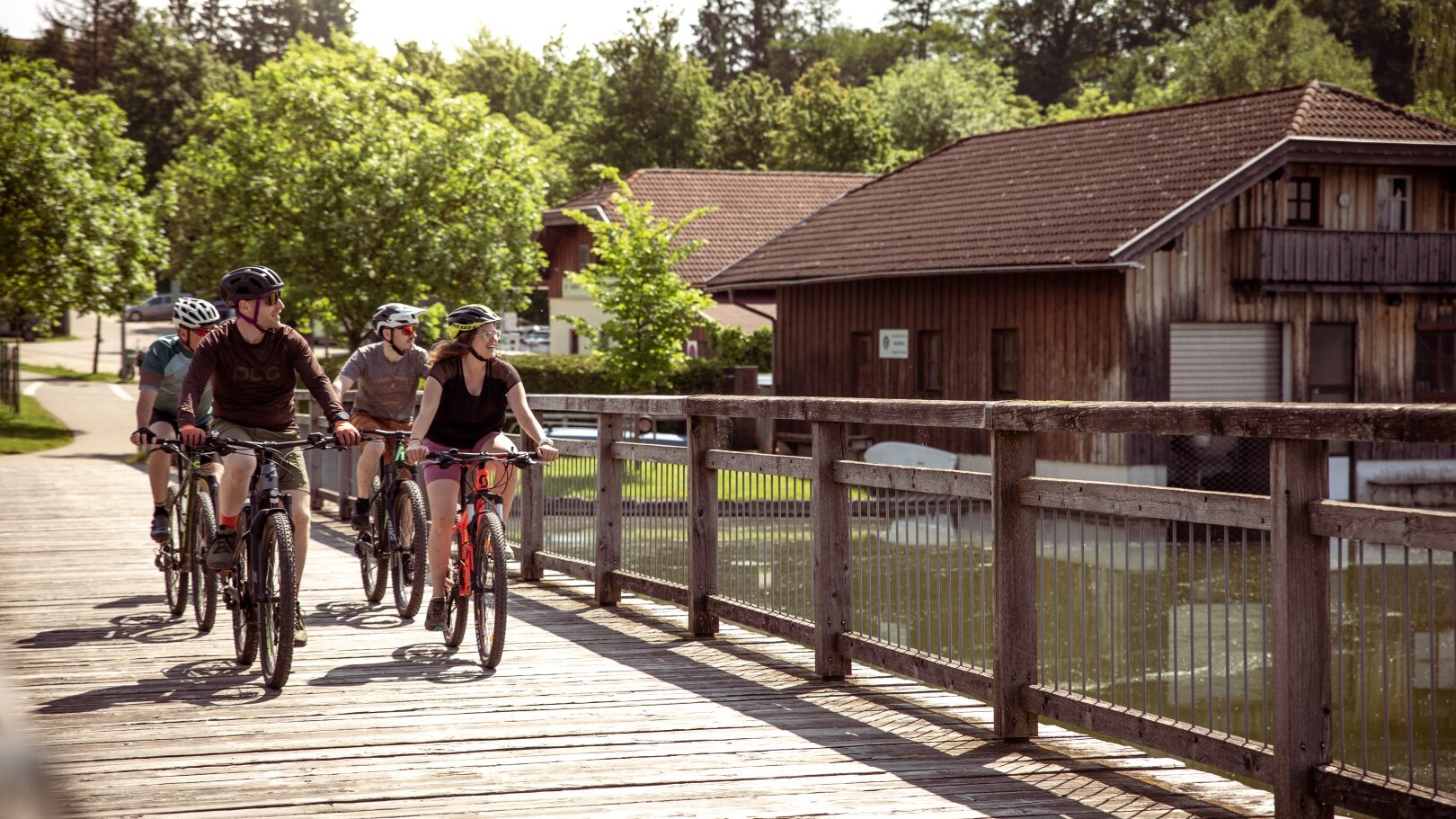 Radlfrühling im Chiemgau — Foto: Chiemgau Tourismus 