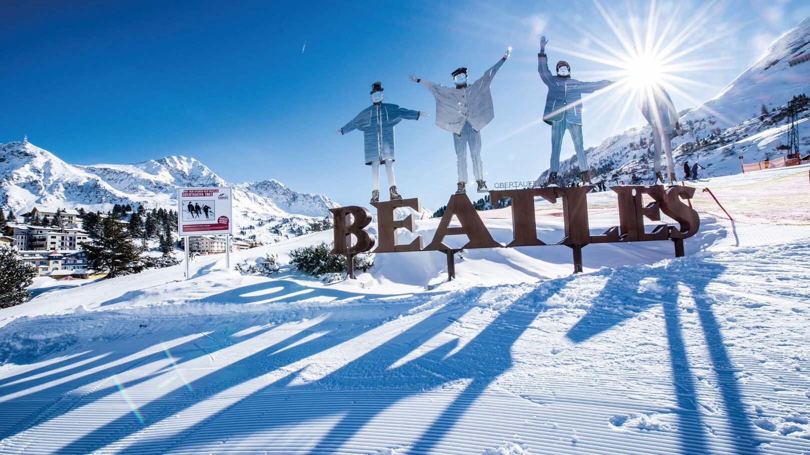 Beatles präsent in Obertauern — Foto: TVB Obertauern