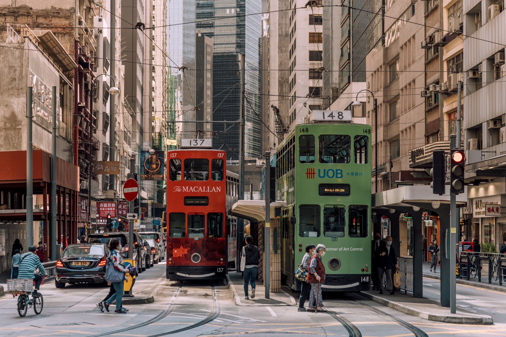Hongkong, Old Town Central — Foto: HKTB