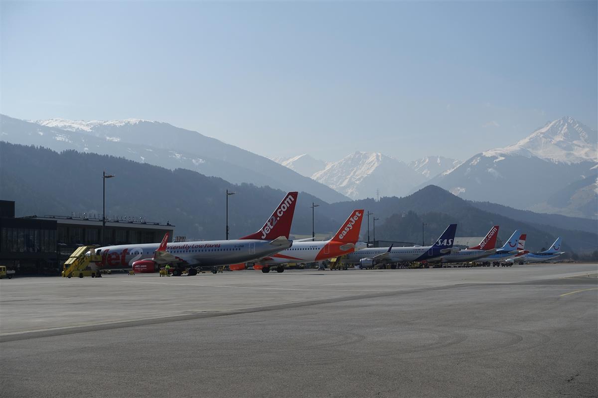 Flughafen Innsbruck —  Foto: Gottlieb Schwaiger | Flughafen Innsbruck
