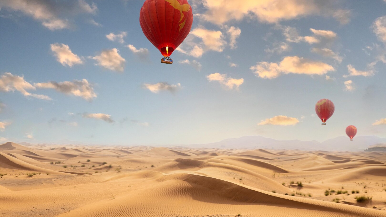 Im Natur-Emirat Ras Al Khaimah mit ActionFlight — Foto: RAKTDA