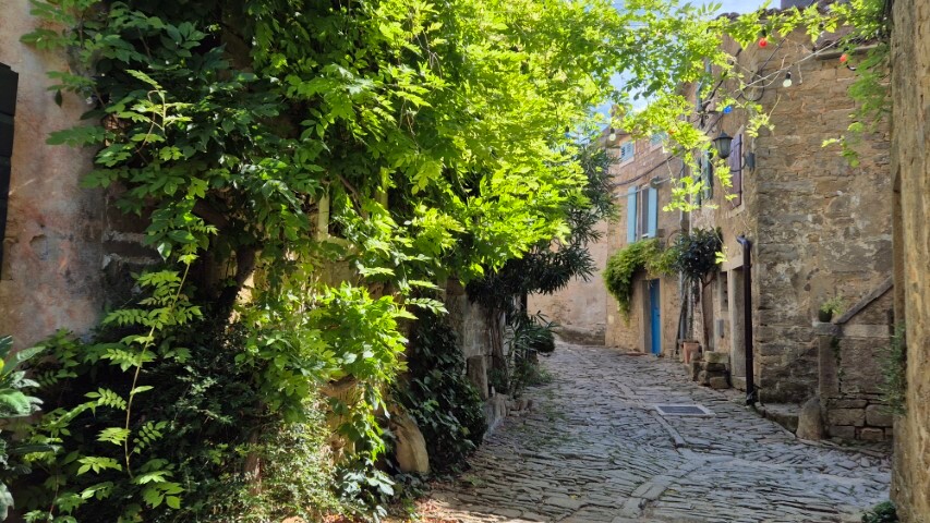 Altstadt von Grožnjan &mdash; Foto: Martha Steszl