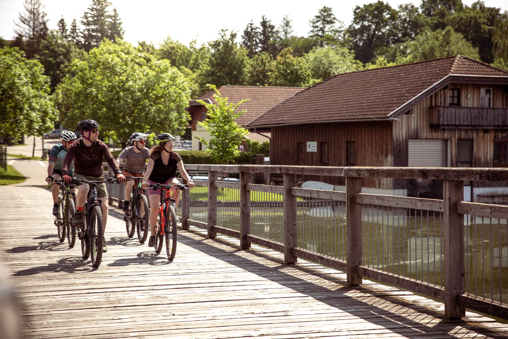 Radlfrühling im Chiemgau — Foto: Chiemgau Tourismus 