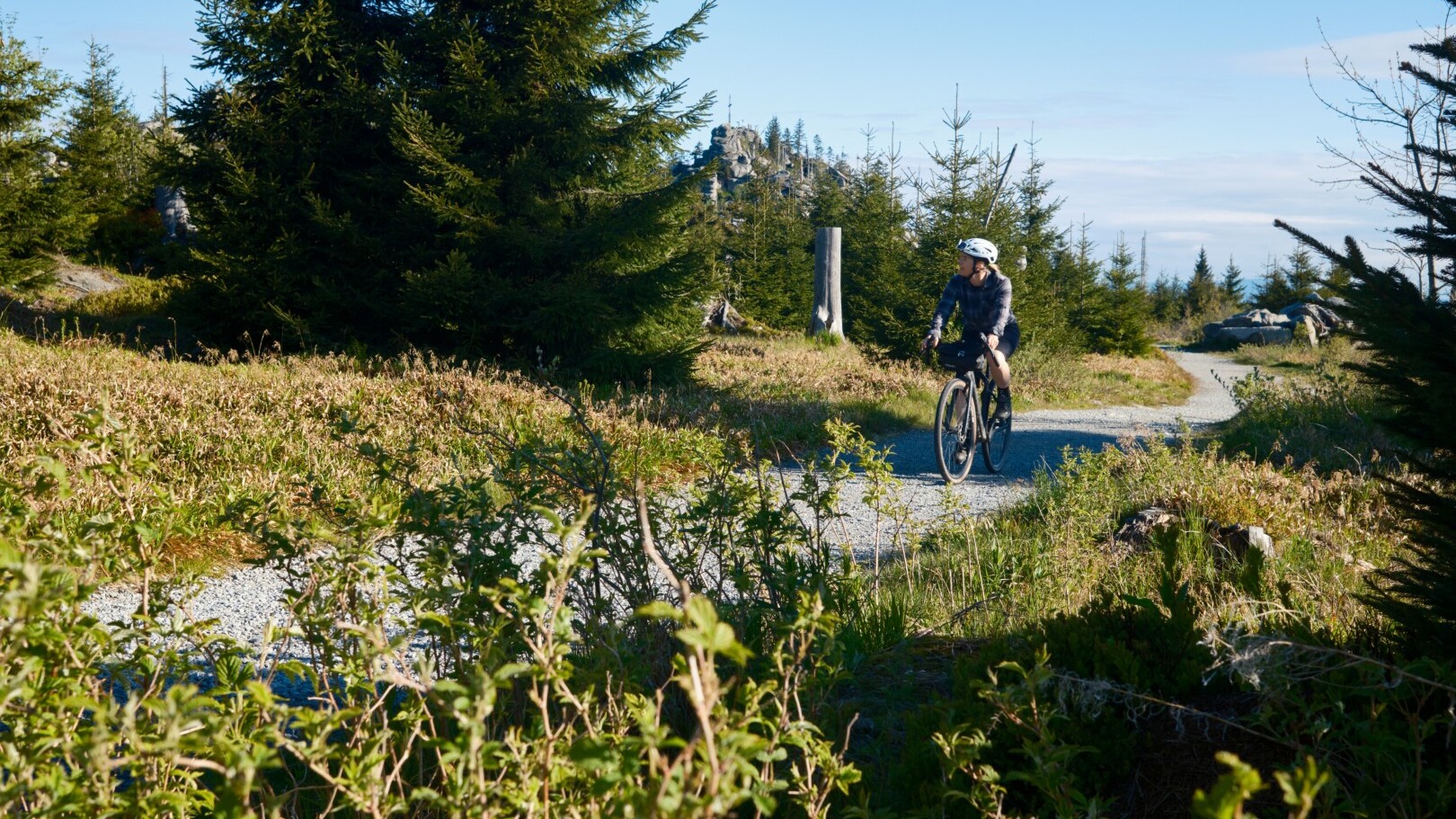 Graveltour Dreisessel Bayerischer Wald — Foto: Tourismusverband Ostbayern / Stefan Schopf