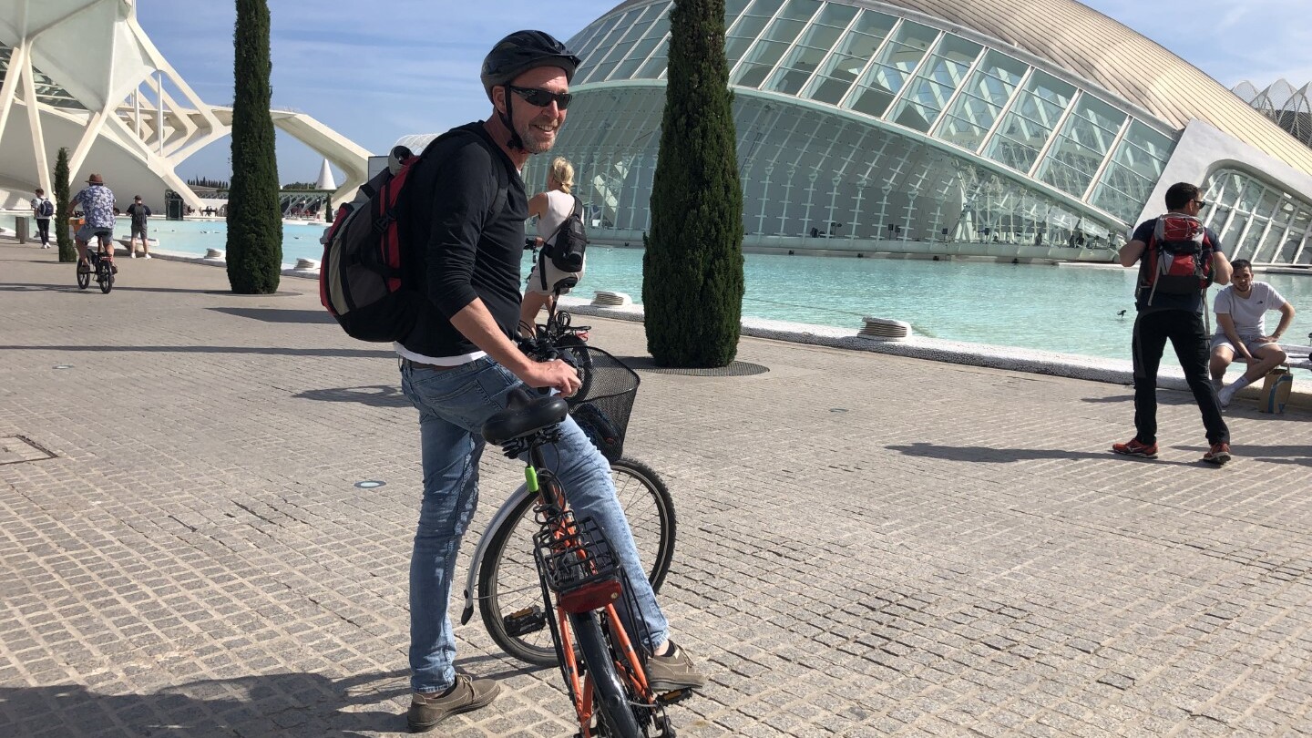 Auf dem Rad in Valencia — Foto: Dieter Putz