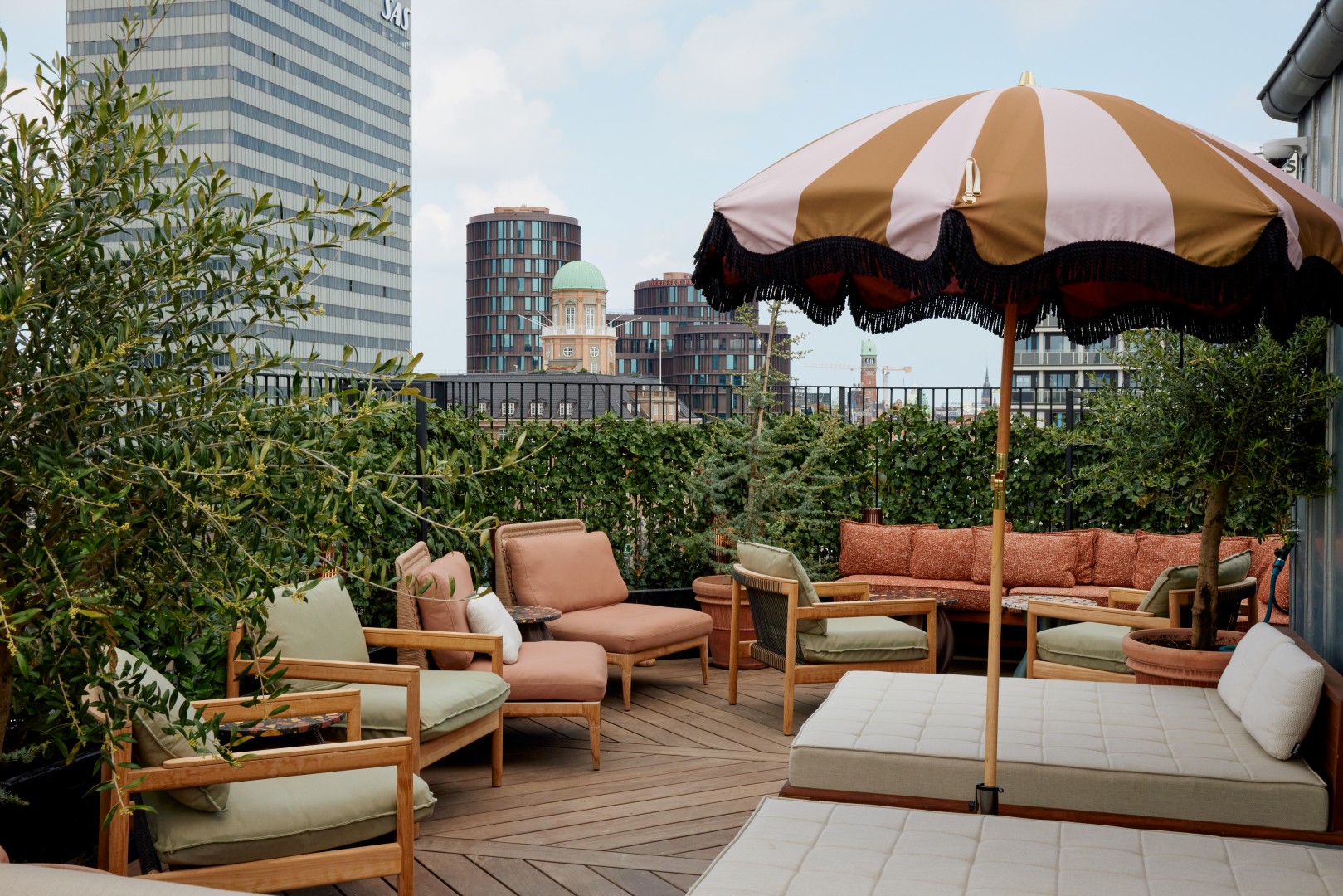 Terrasse von NH Copenhagen Grand Joanne — Foto: Minor Hotels