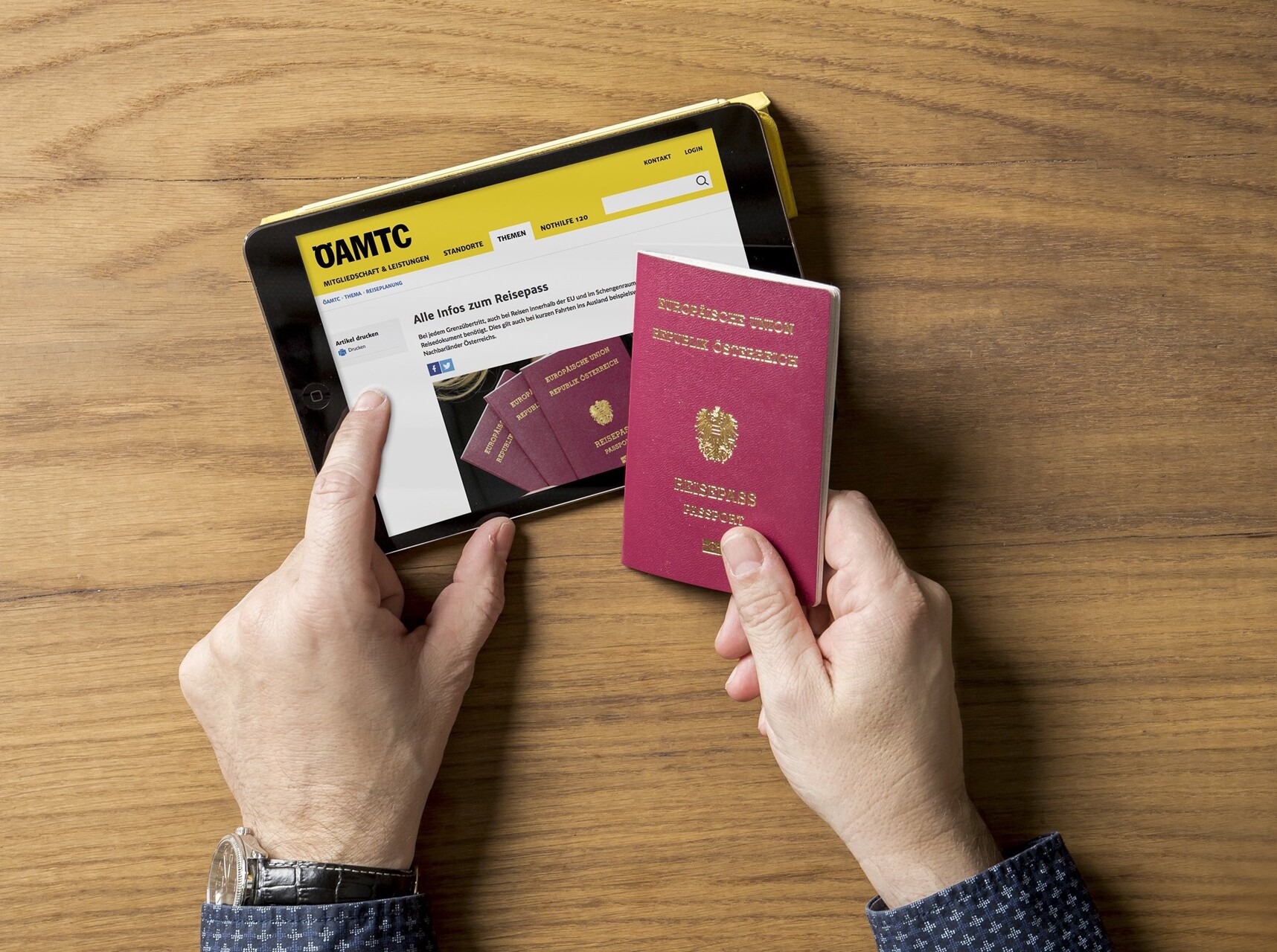 Welche Dokumente braucht man? — Foto: ÖAMTC