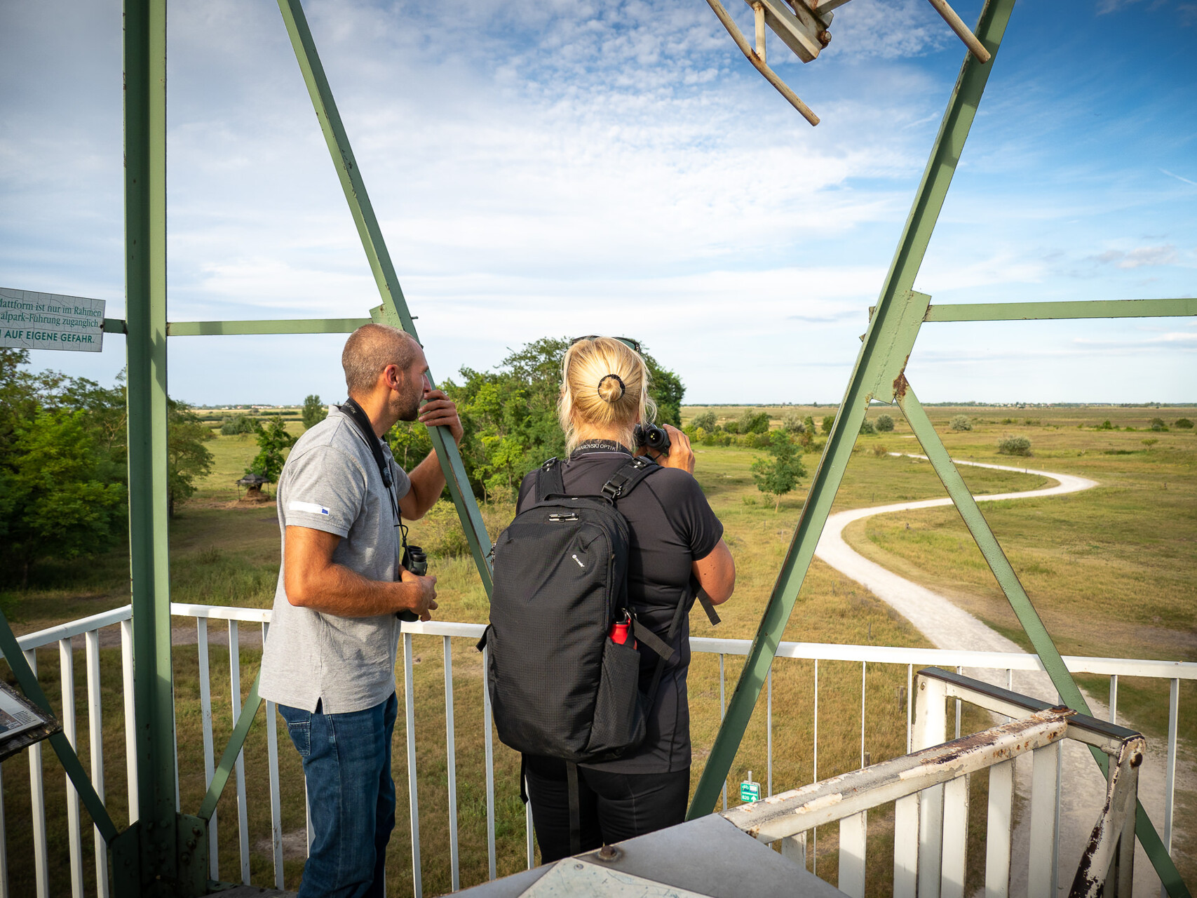 Ein alter Wachturm ist heute ein Aussichtspunkt — Foto: Burgenland Tourismus GmbH / Andreas Hafenscher