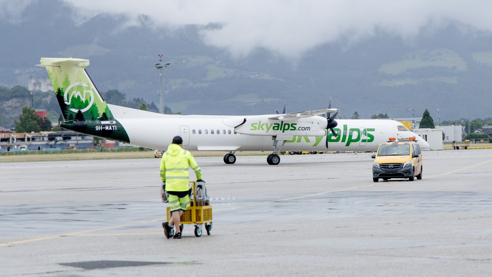 SkyAlps in Salzburg — Foto: Flughafen Salzburg