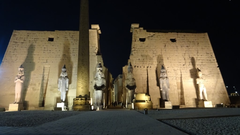 Tempelanlage in Luxor — Foto: Martha Steszl