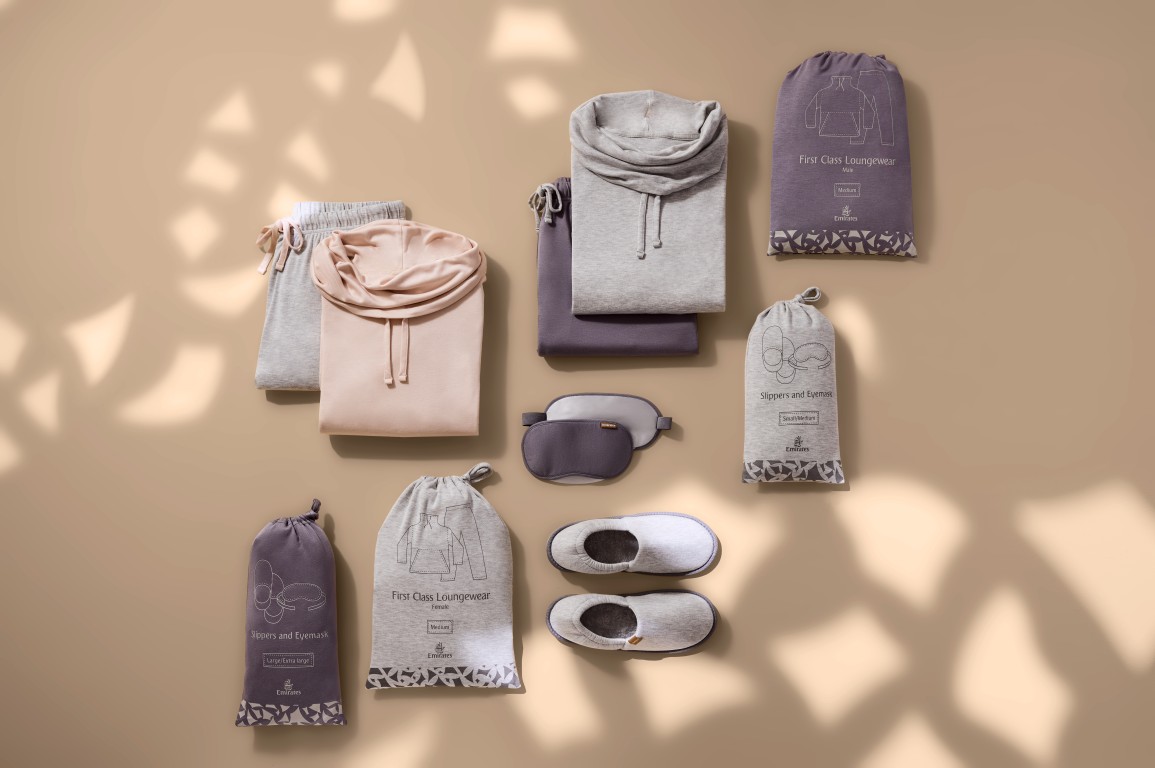 Emirates First Class Lounge Wear &mdash; Foto: Emirates