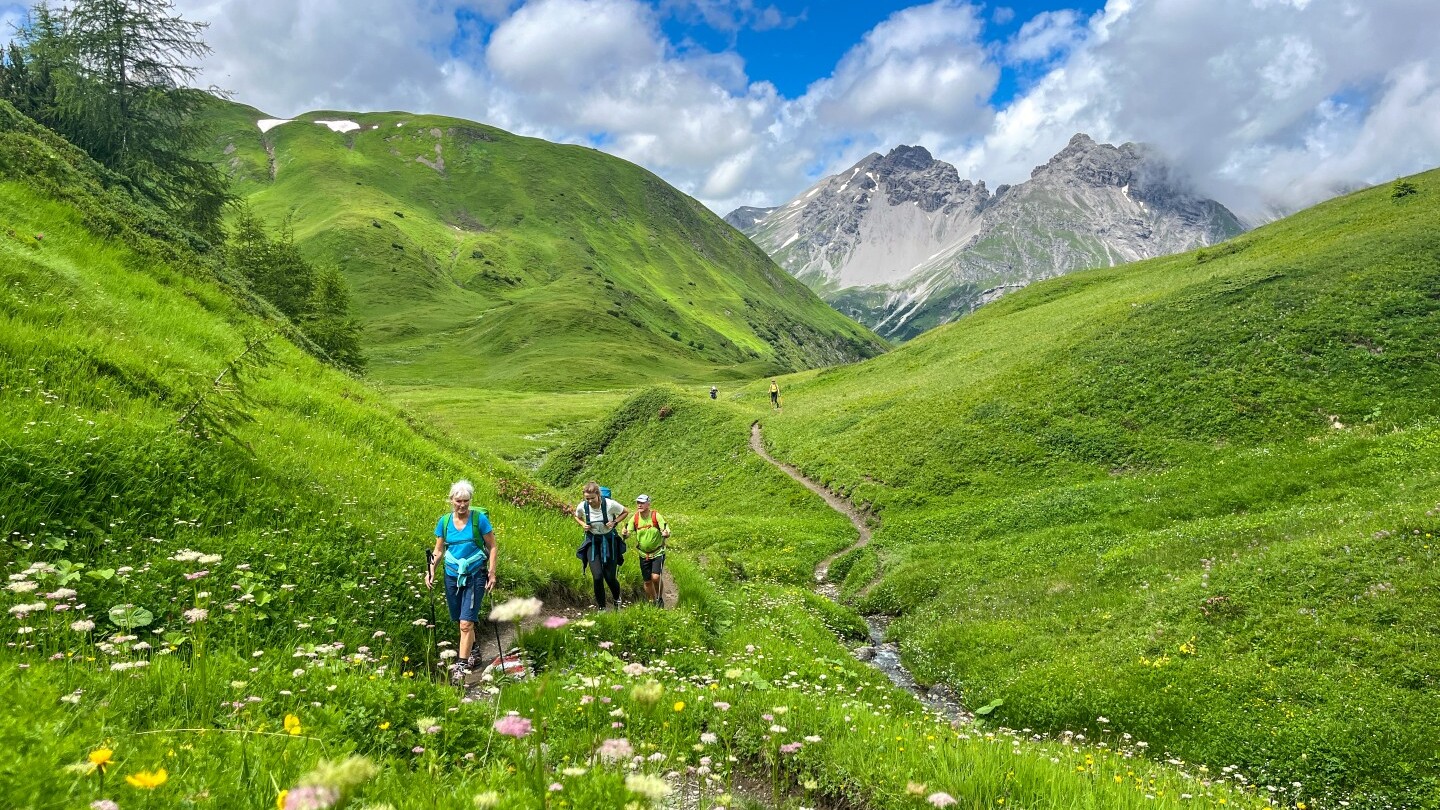 Am Fernwanderweg E5 — Foto: Eurohike Wanderreisen