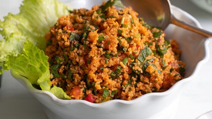 Kısır (Bulgursalat) — Foto: TGA