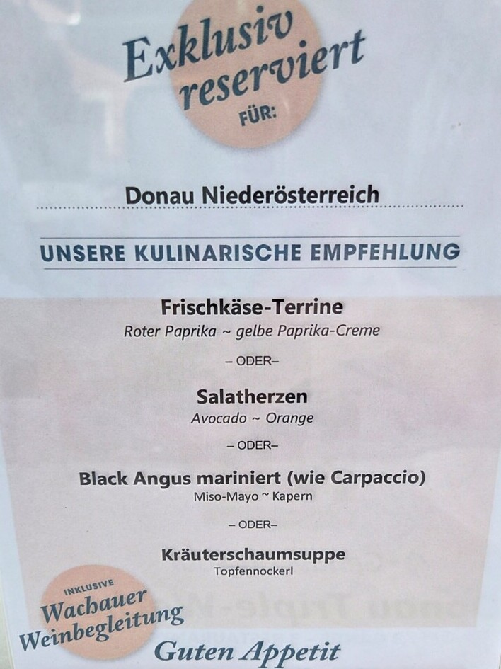 Erster Gang... — Foto: Christiane Reitshammer