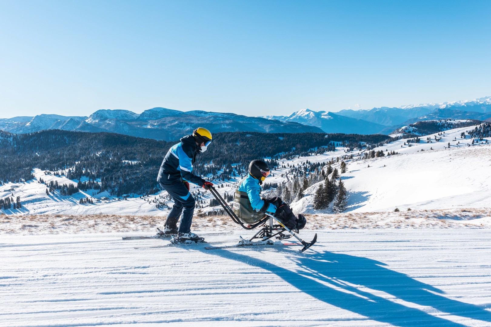 Alpe Cimbra Passo: Scie die Passione — Foto: Scie die Passione