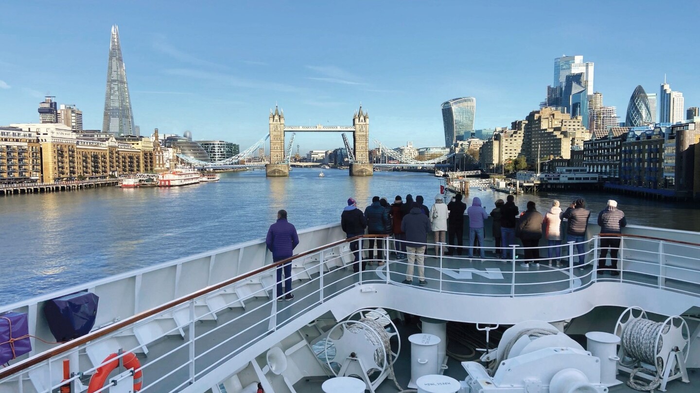 Tower Bridge in London — Foto: Hapag-Lloyd Cruises / Wyrwa