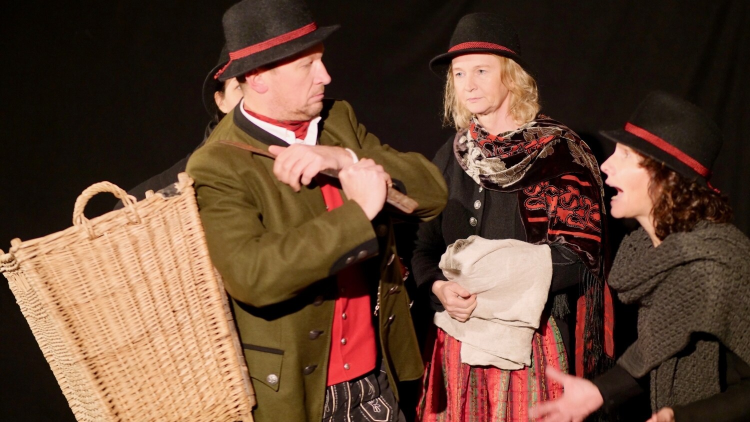 Historienspiel zu "Stille Nacht" — Foto: FXG-Gemeinschaft Hochburg-Ach