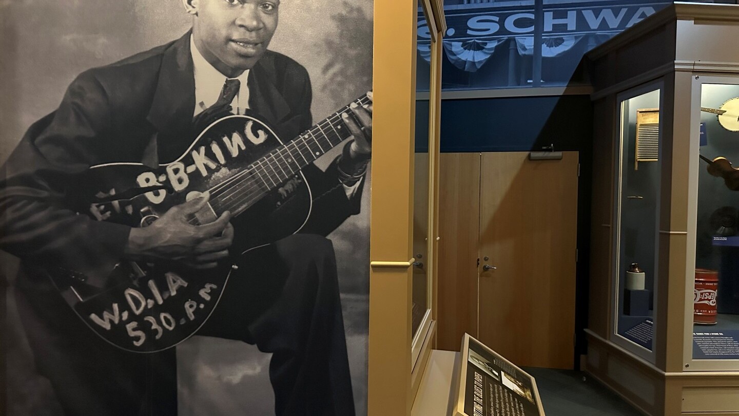 B.B. King im B.B. King Museum & Delta Interpretive Center — Foto: Visit Mississippi