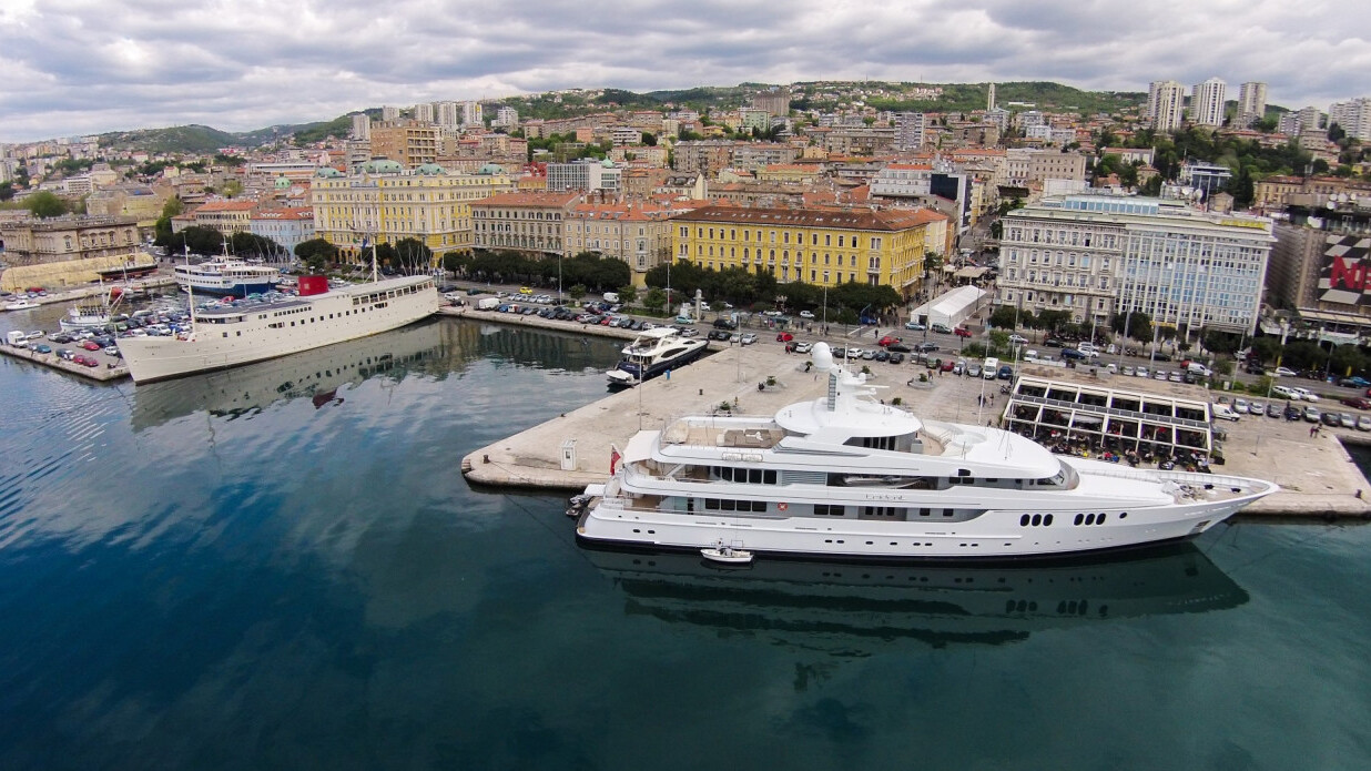Der Hafen von Rijeka — Foto: Visit Rijeka