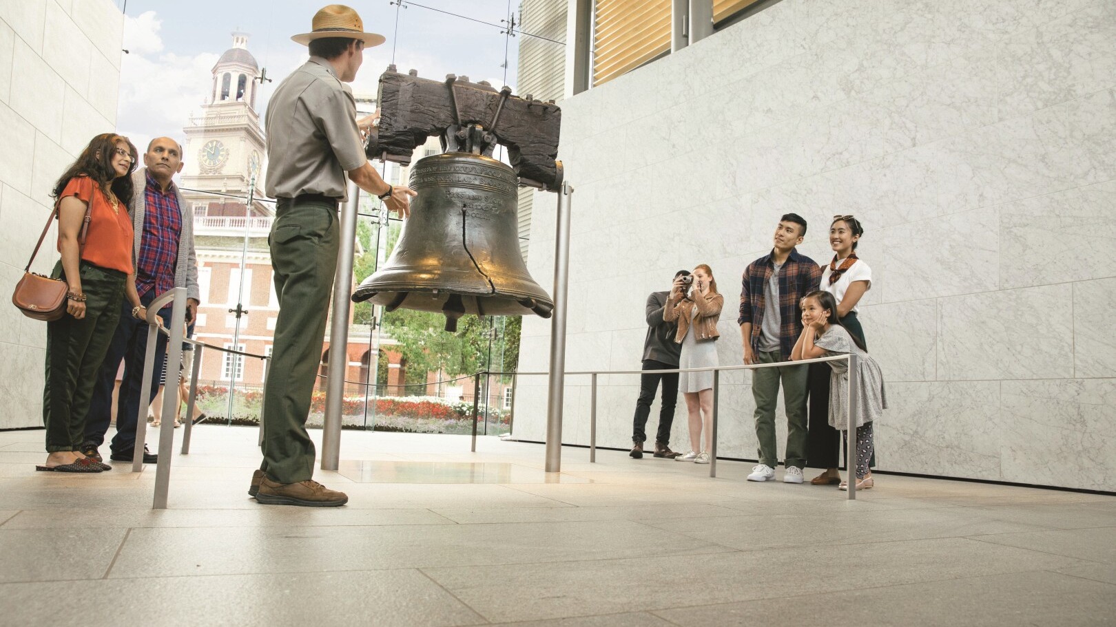 Liberty Bell in Philadelphia — Foto: PHLCVB