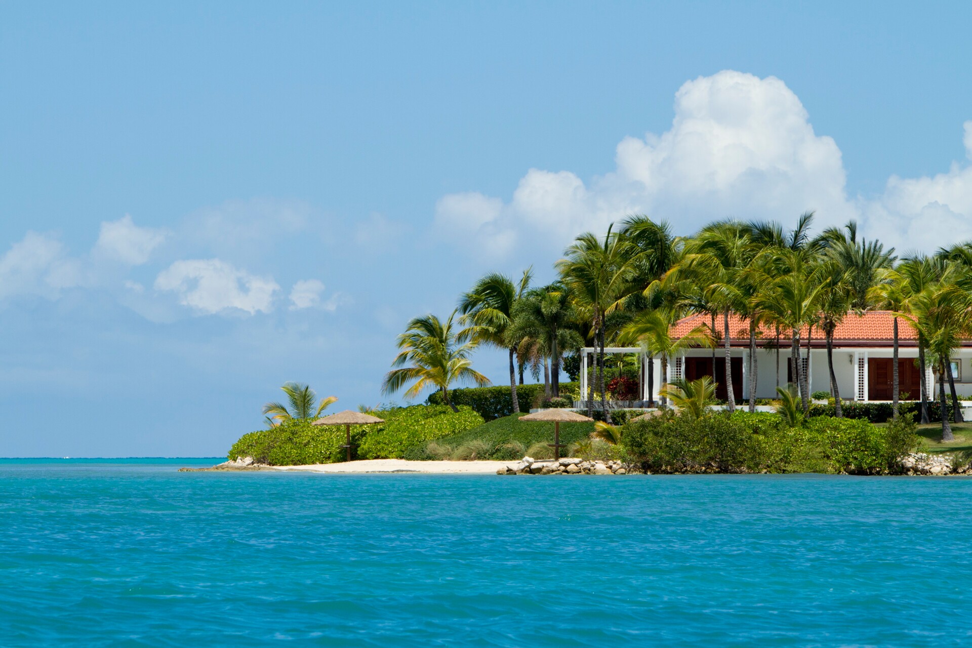 Villa an der Jumby Bay  — Foto: Antigua and Barbuda Tourism Authority