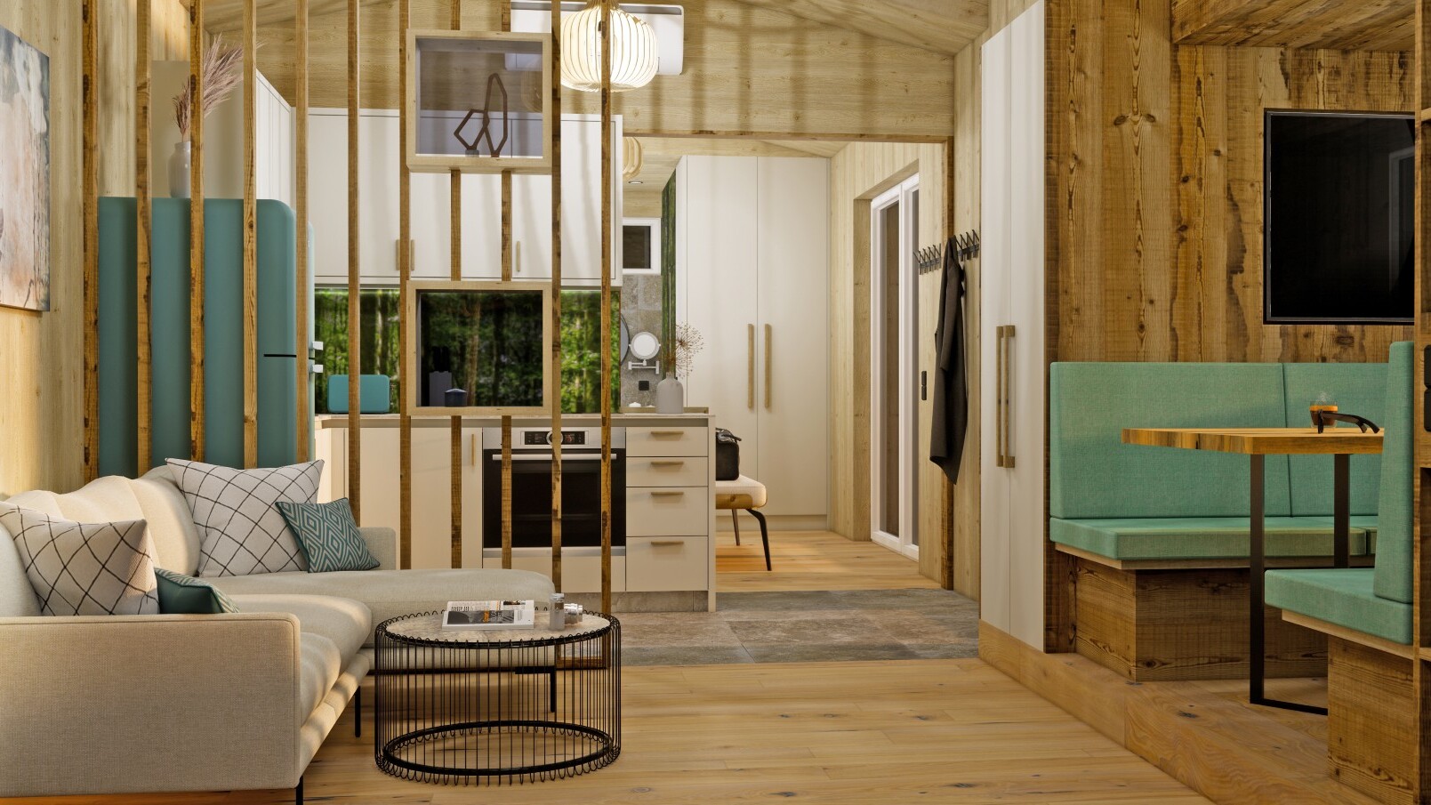 Flora & Fauna Tiny Houses — Foto: Dominik Creaplan