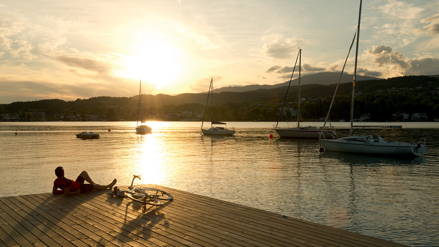 Am Wörthersee in Kärnten — Foto: WRTG / Franz G.