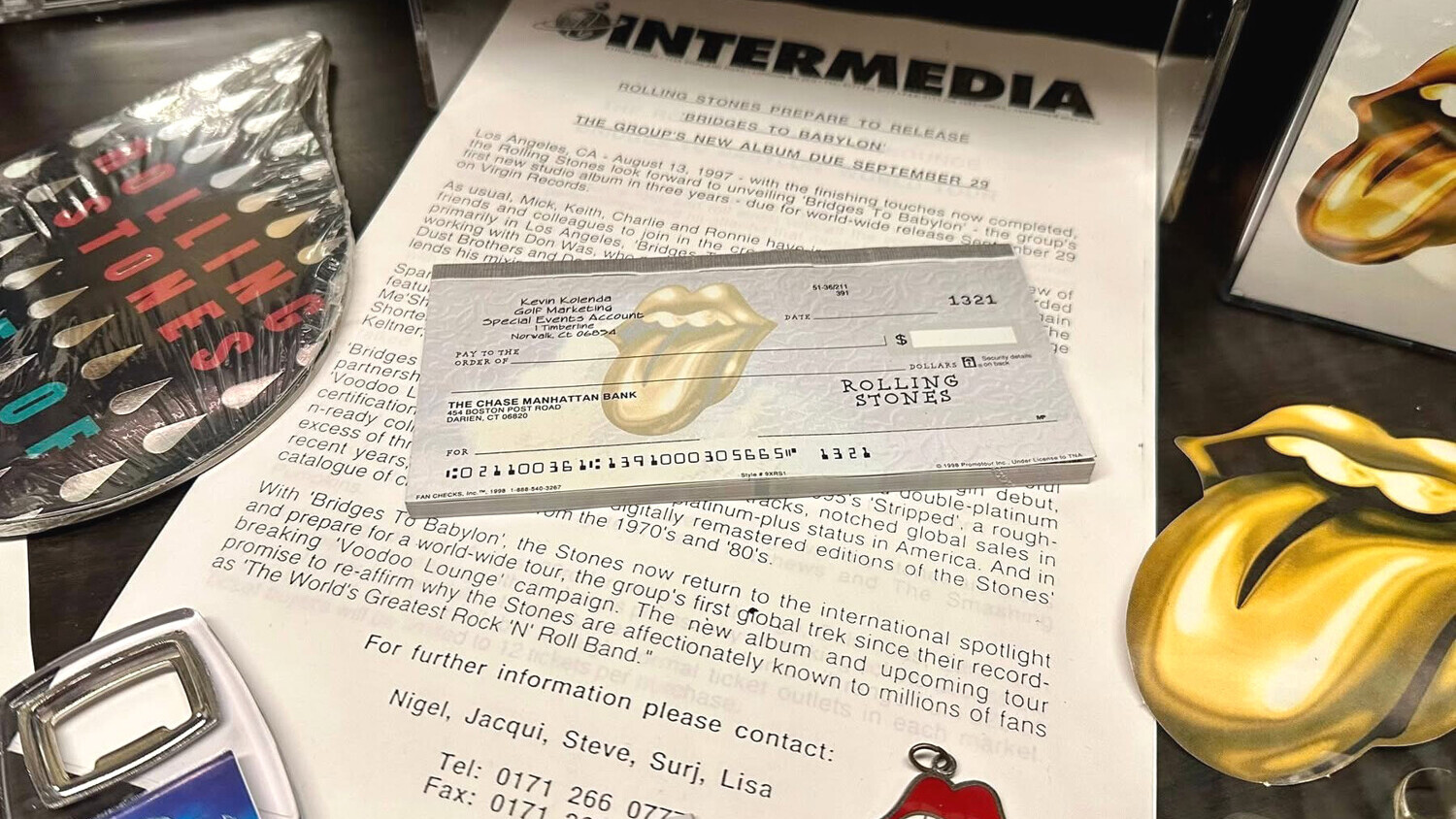 Ausstellung zu den Rolling Stones — Foto: Phil Abroms